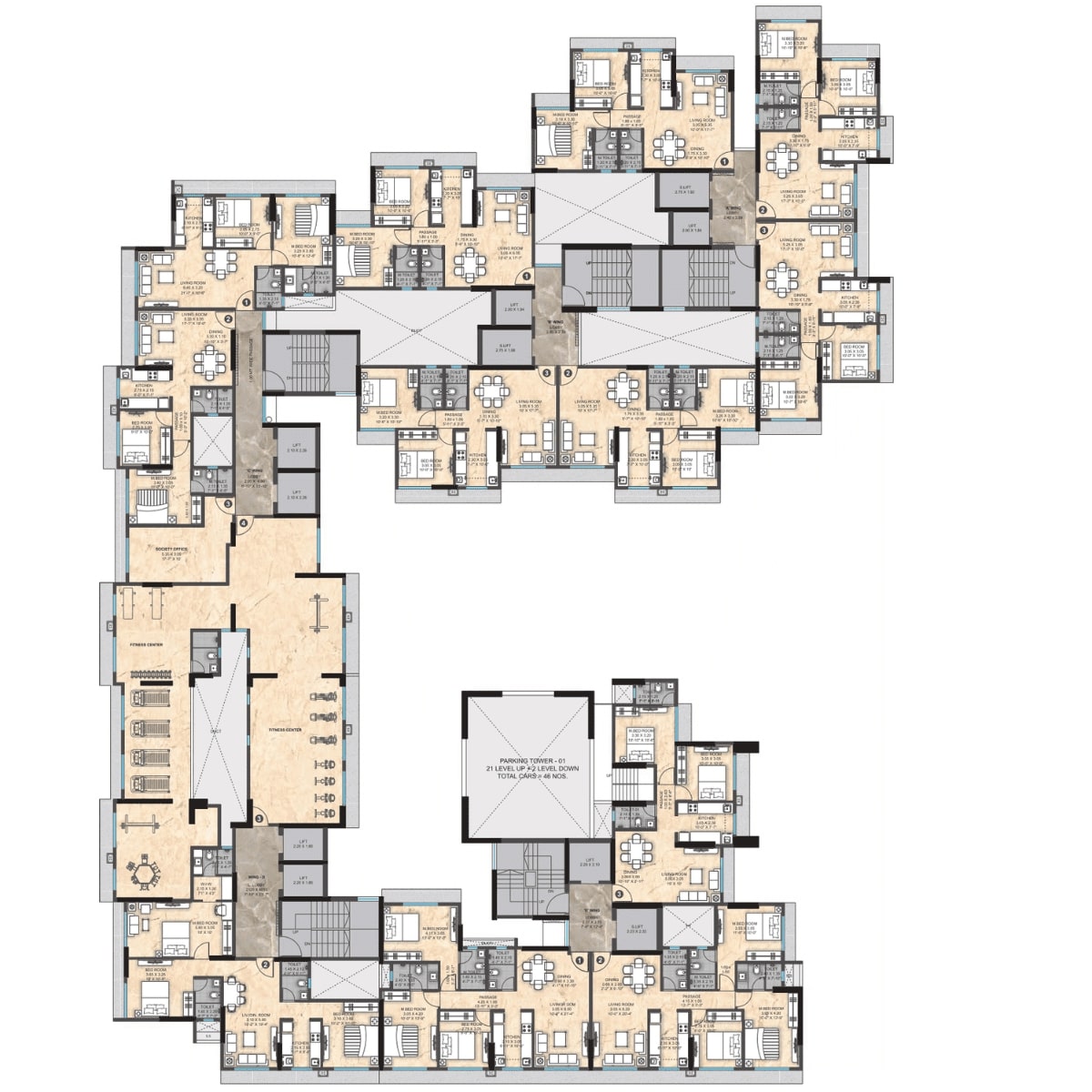 Paranjape-Athena-Floor-Plan-1st-Floor